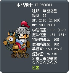 木马骑士 Tooltip