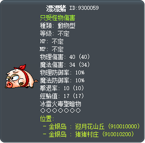 漂漂猪 Tooltip