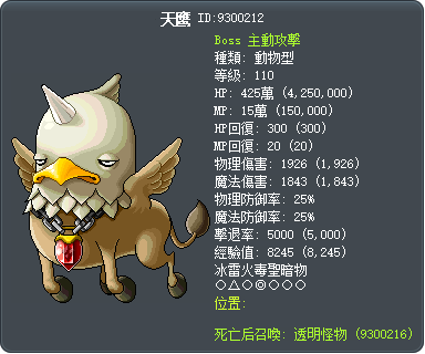 天鹰 Tooltip