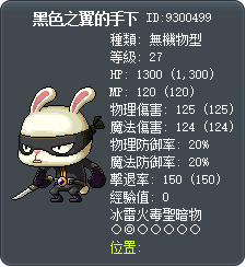 黑色之翼的手下 Tooltip