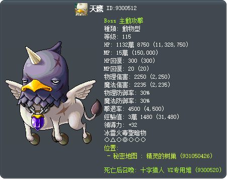 天鹰 Tooltip