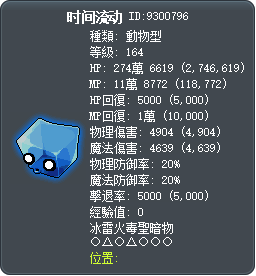 时间流动 Tooltip