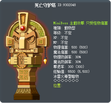 死亡守护塔 Tooltip