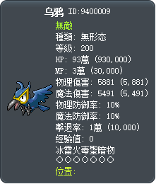 乌鸦 Tooltip