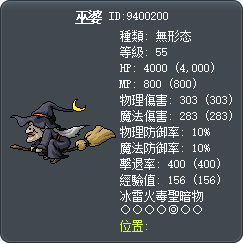 巫婆 Tooltip