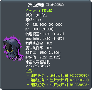 怨灵 Tooltip