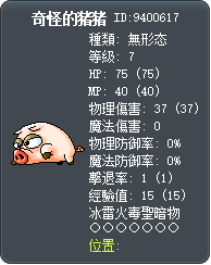 奇怪的猪猪 Tooltip