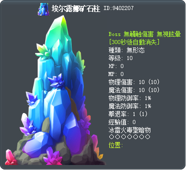 埃尔露娜矿石柱 Tooltip