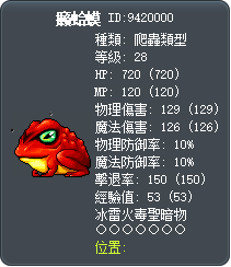 癞蛤蟆 Tooltip