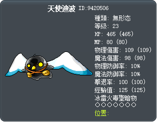 天使迪波 Tooltip