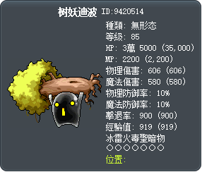 树妖迪波 Tooltip