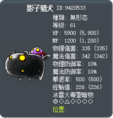 影子猎犬 Tooltip