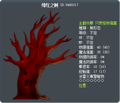 Crimson Tree Tooltip