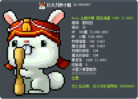 Gigantic Girl Moon Bunny Tooltip