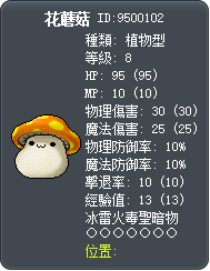 花蘑菇 Tooltip