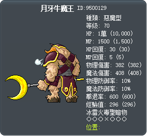 月牙牛魔王 Tooltip