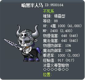 暗黑半人马 Tooltip