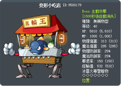 变形小吃店 Tooltip