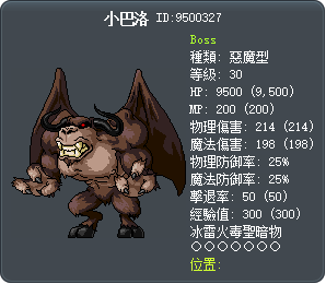 小巴洛 Tooltip