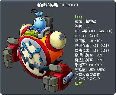 帕普拉图斯 Tooltip