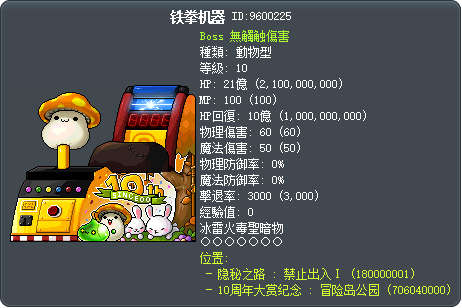 铁拳机器 Tooltip