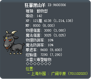 狂暴黑山羊 Tooltip