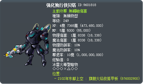 强化独行侠贝塔 Tooltip