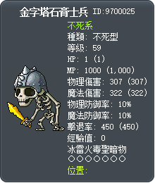 金字塔骷髅士兵 Tooltip