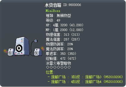 水货音箱 Tooltip