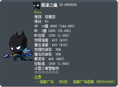 摇滚之魂 Tooltip