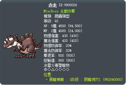 赤龙 Tooltip