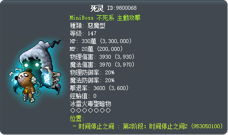 死灵 Tooltip