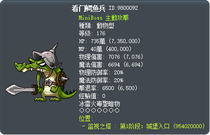 看门鳄鱼兵 Tooltip