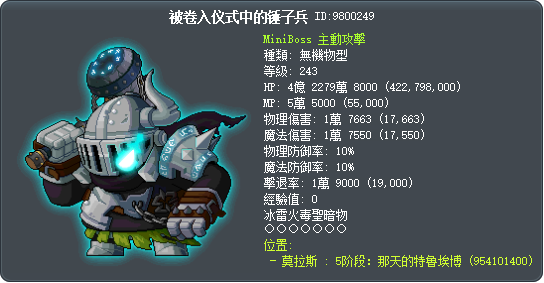被卷入仪式中的锤子兵 Tooltip