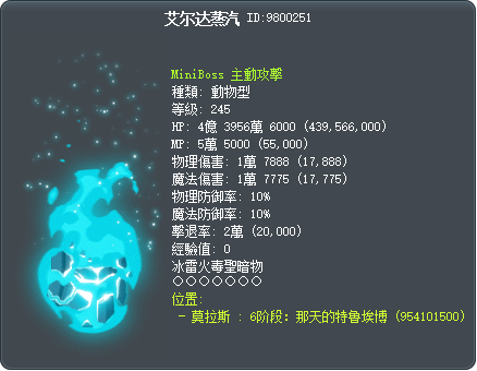 艾尔达蒸汽 Tooltip
