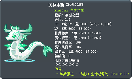 贝拉里斯 Tooltip