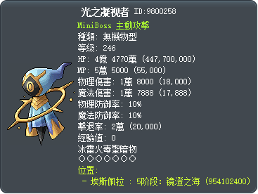 光之凝视者 Tooltip