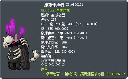 绝望牵绊者 Tooltip