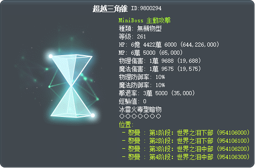 超越三角锥 Tooltip