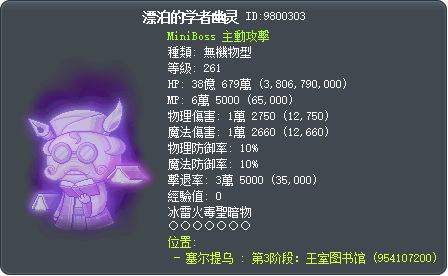 漂泊的学者幽灵 Tooltip