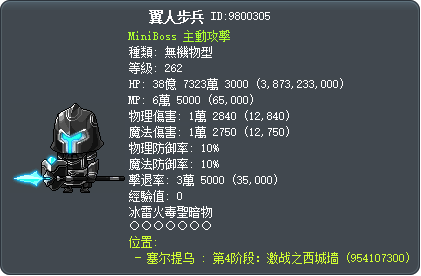翼人步兵 Tooltip