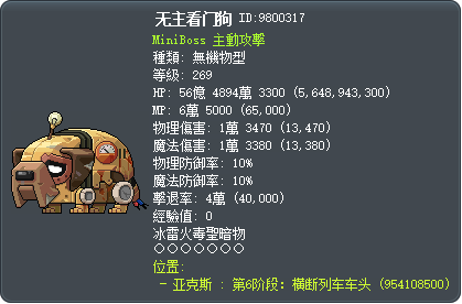 无主看门狗 Tooltip