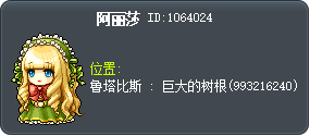 愛麗西亞 Tooltip