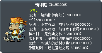 奇里盧 Tooltip