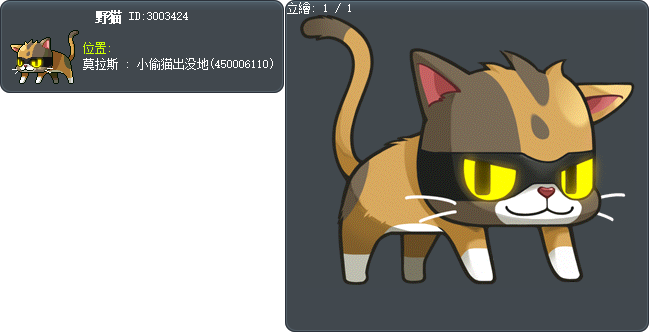 不知道名字的貓咪 Tooltip