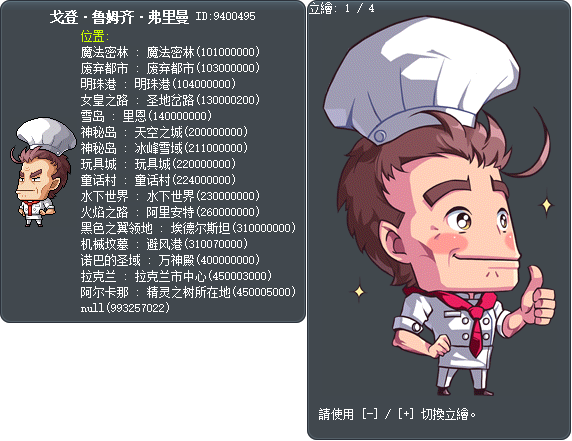 戈登 Tooltip