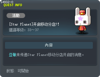 [Star Planet]开启移动分店?！ Tooltip