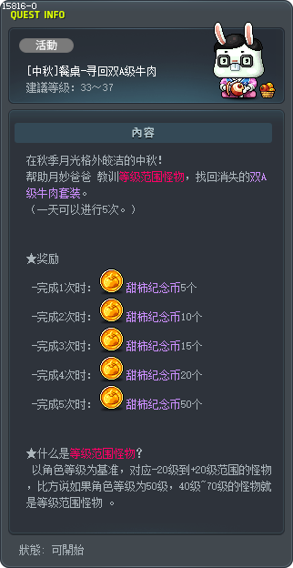 [Moon Festival] Ceremonial Meal - Magnificent Meat Tooltip