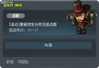 [活动]更新突发任务完成点数 Tooltip