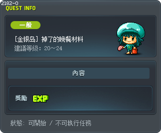 掉了的晚餐材料 Tooltip
